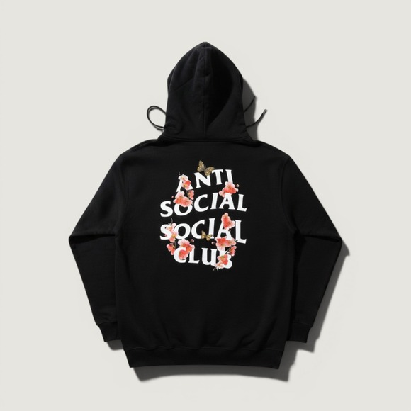 Anti Social Social Club Other - Anti Social Social Club Hoodie Kkoch Black Large